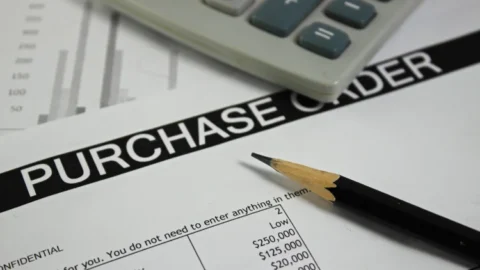 A purchase order - JacRox