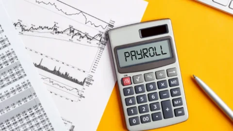 A calculator with the word PAYROLL written on it - JacRox