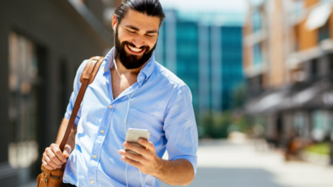 Businessperson using their phone - JacRox