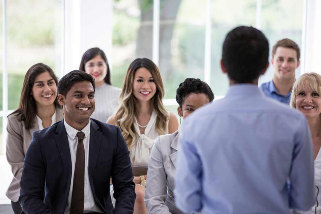 Xero training session with business professionals in a meeting room